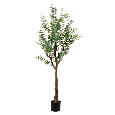 Safavieh 60 in. Faux Potted Eucalyptus Tree, Green FXP2001A
